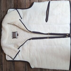 DRIZA-BONE 100% Australian Wool Collared Coat Liner Button-In Wool XXL